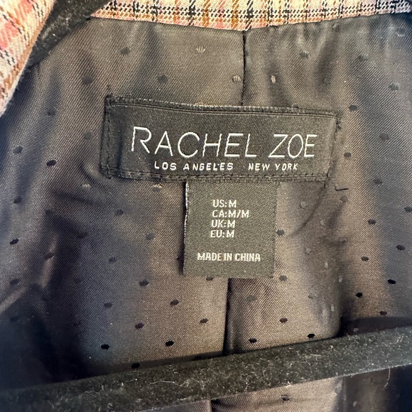 Rachel Zoe Double Breasted Blazer-Sz M - Picture 3 of 4